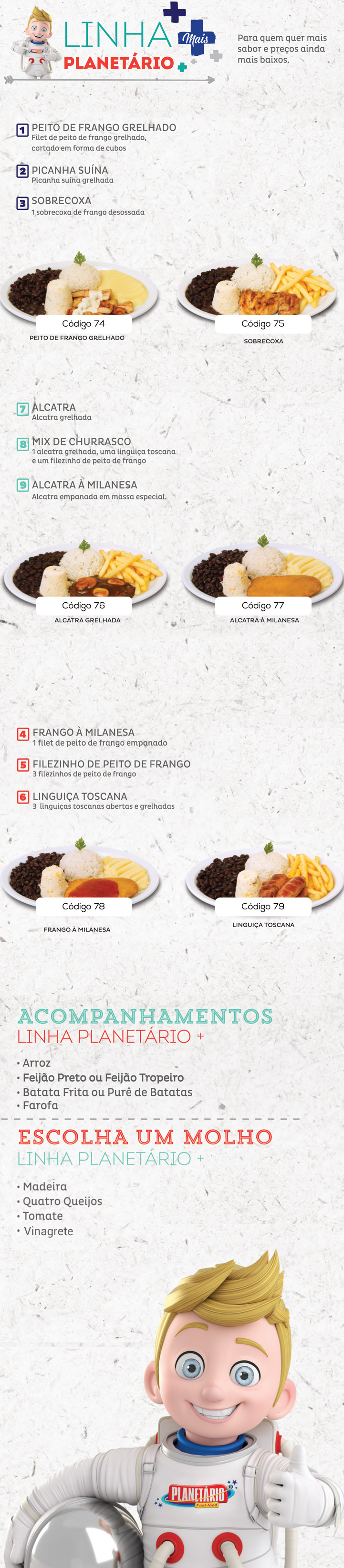Linha Planetário Mais